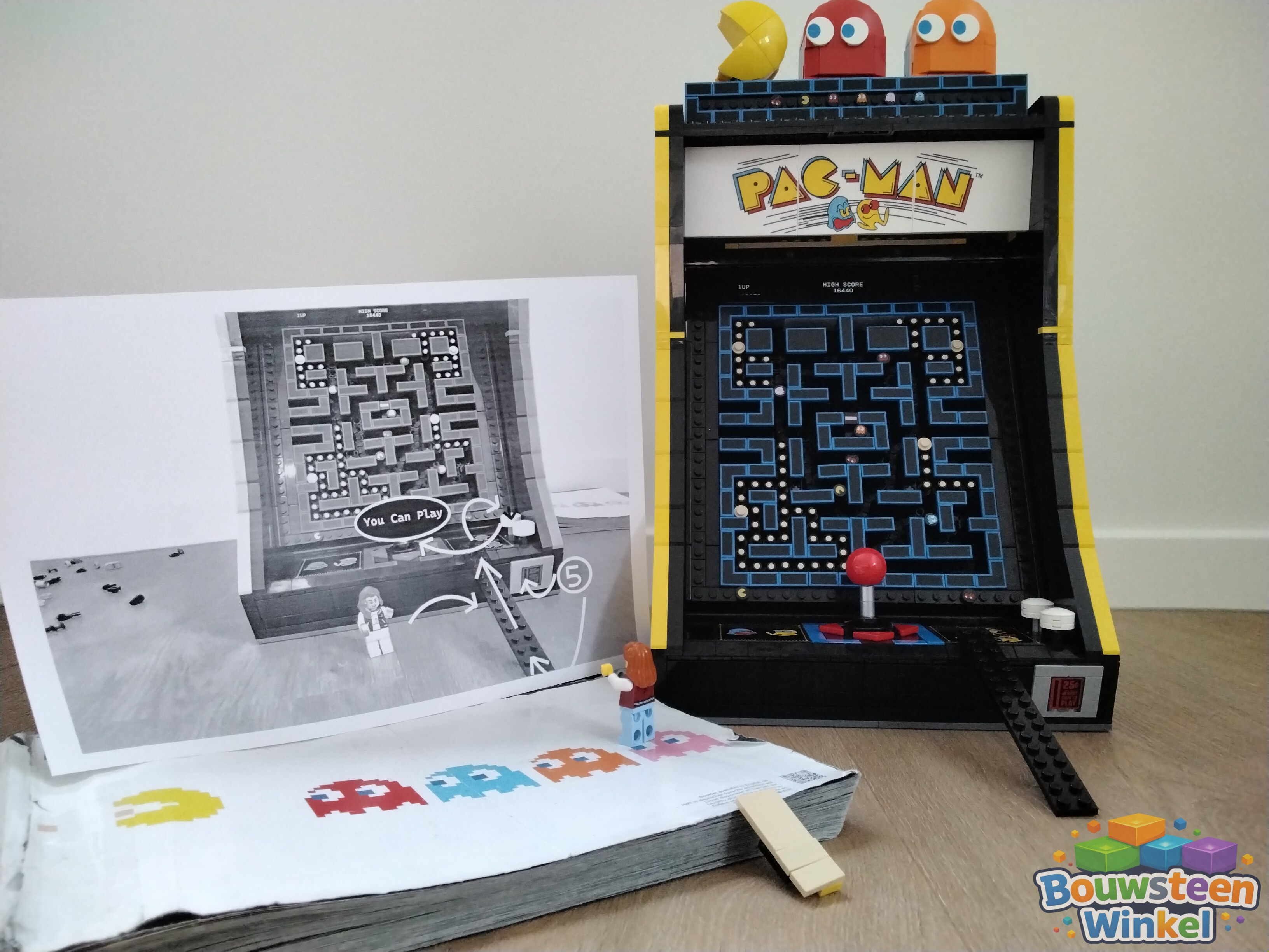 LEGO Icons PAC-MAN Arcade - 10323 — gebouwd door klant