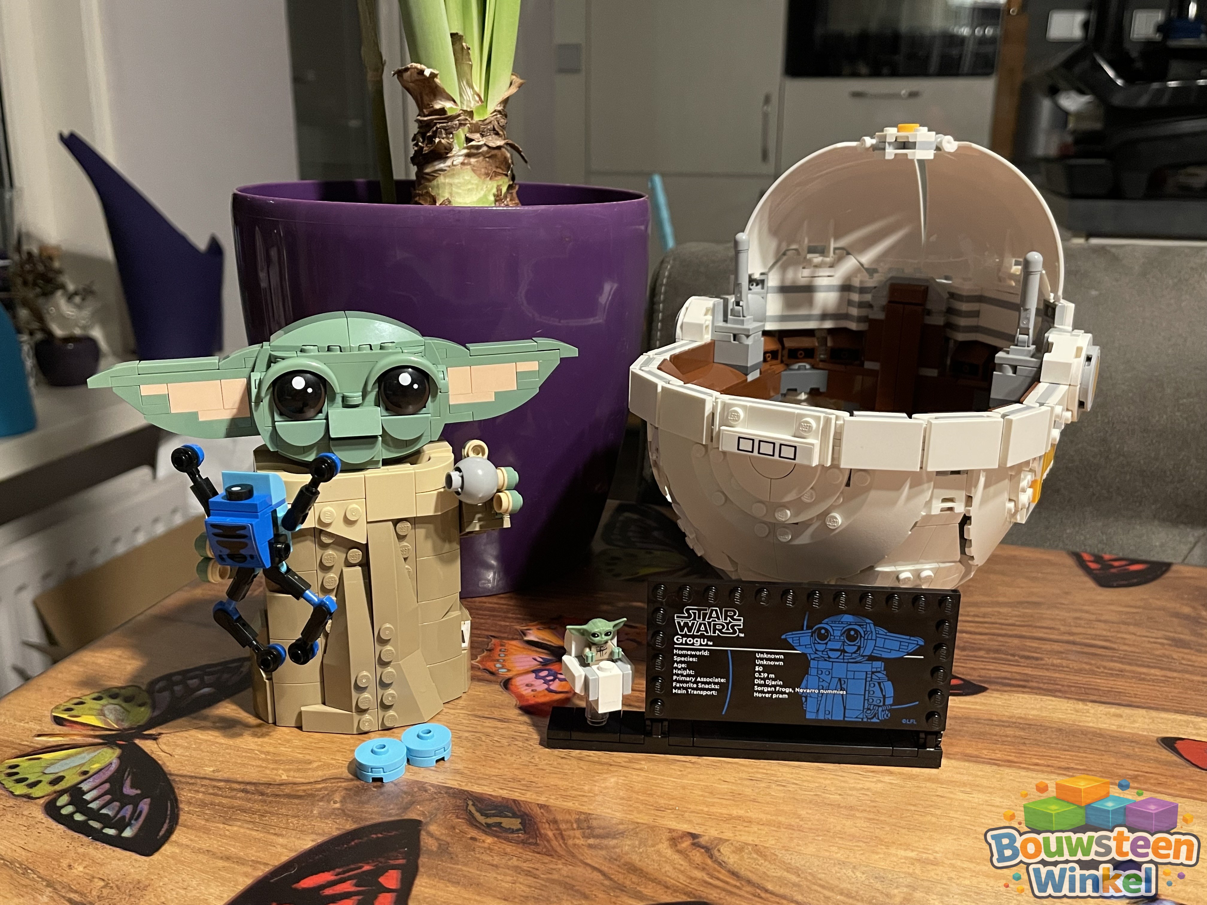 LEGO Star Wars Grogu met zweefkinderwagen - 75403 — gebouwd door klant
