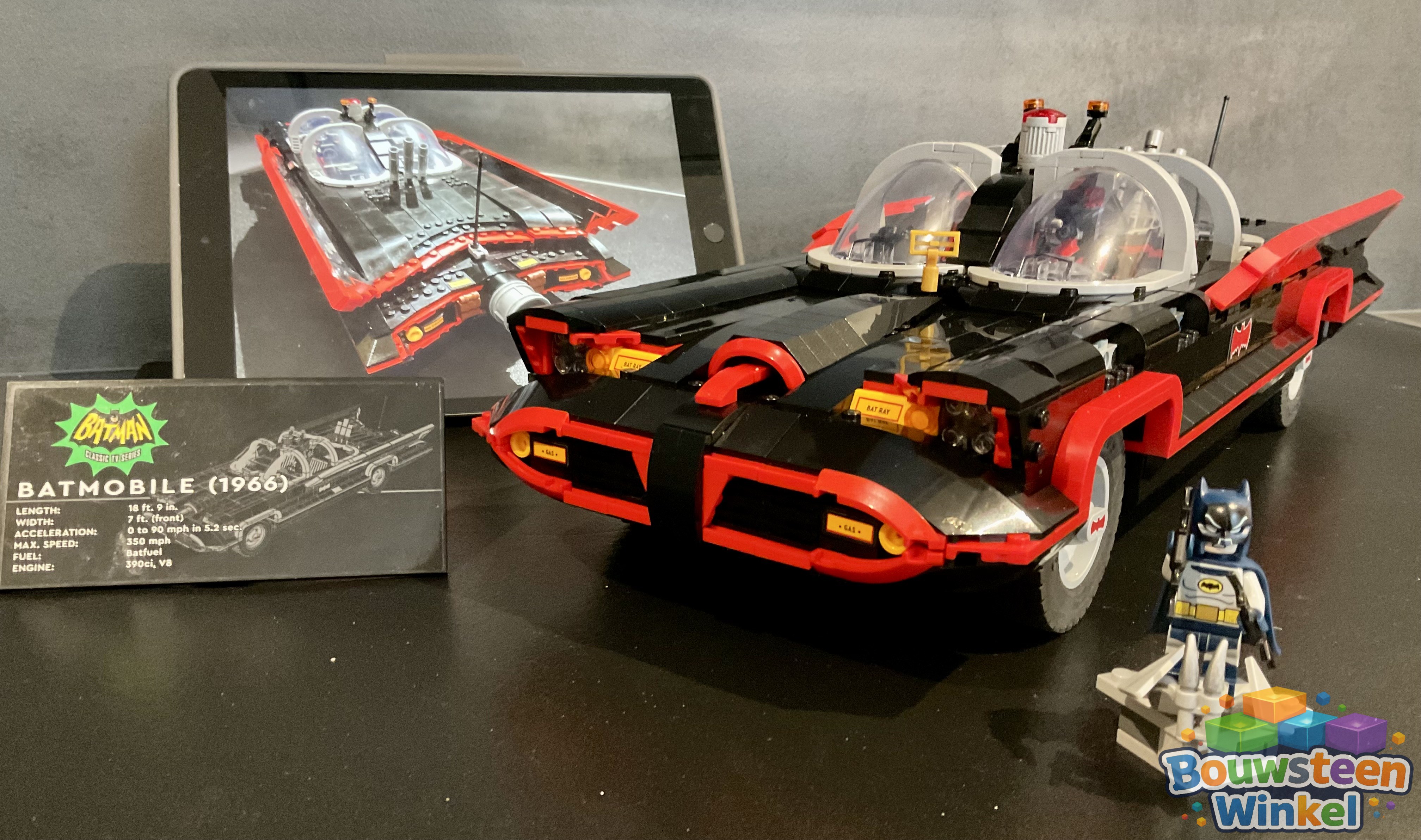 LEGO Batman De klassieke Batmobile - 76328 — gebouwd door klant