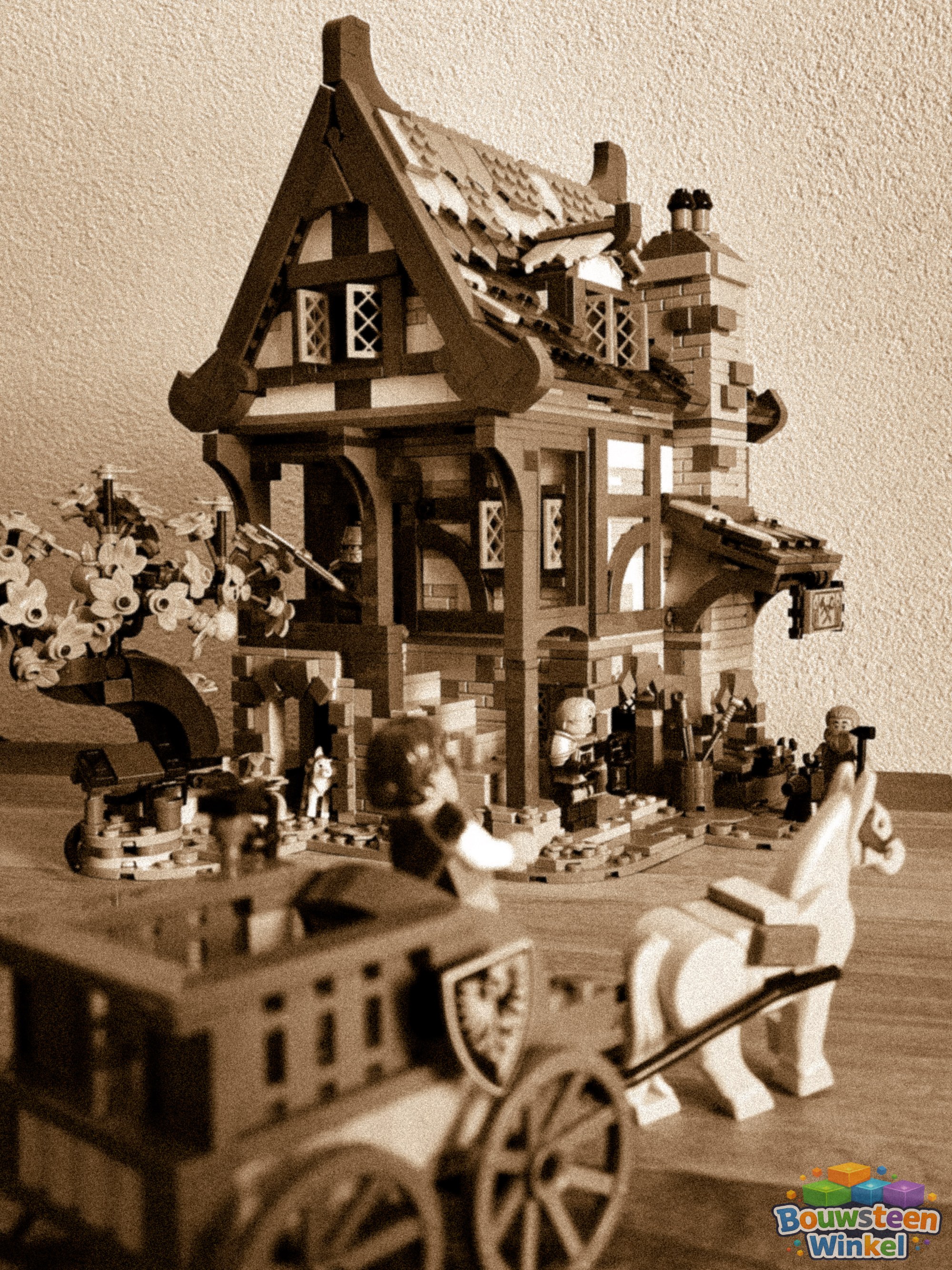 LEGO Ideas Middeleeuwse smid - 21325A — gebouwd door klant