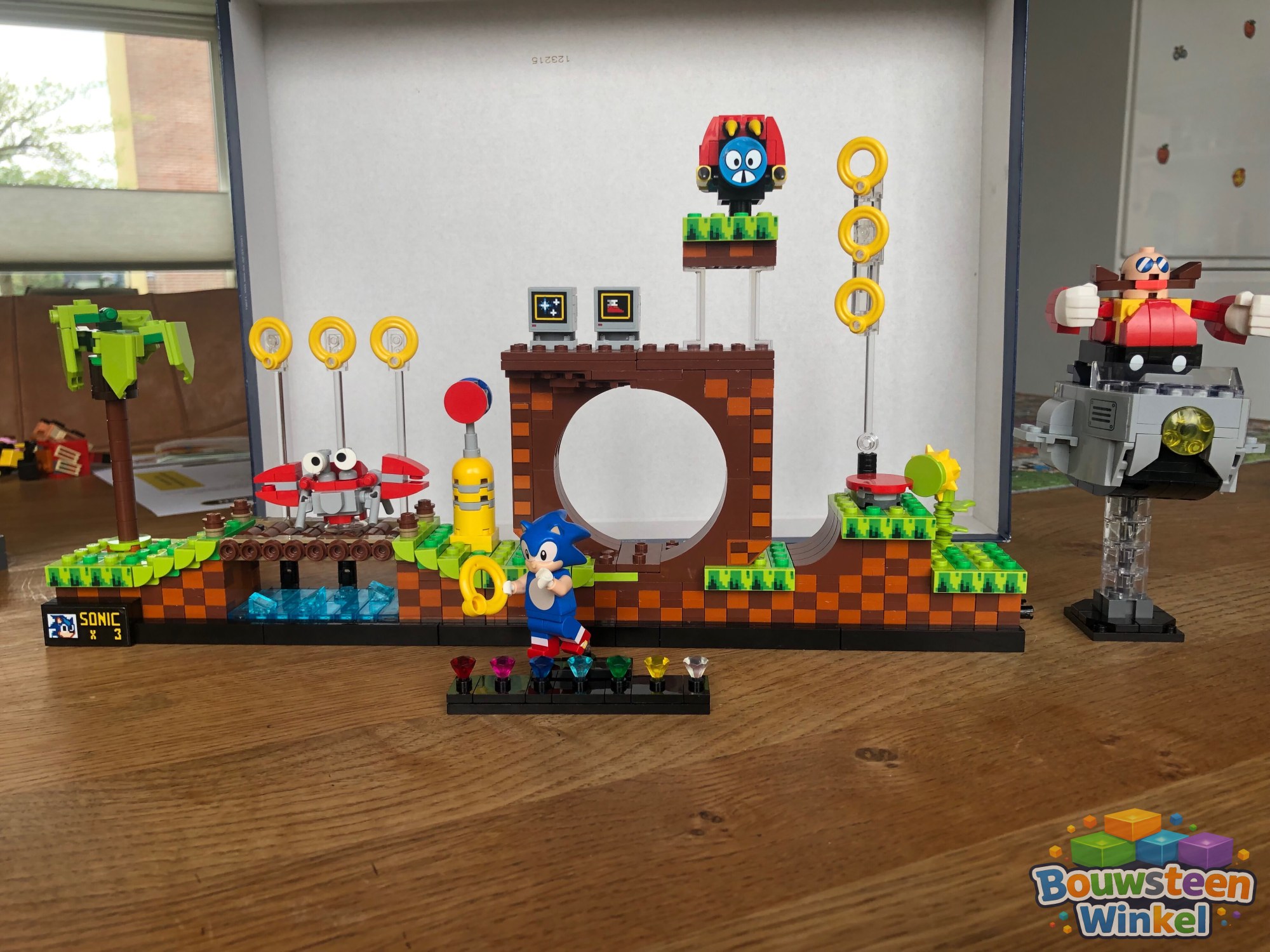LEGO Sonic The Hedgehog  Green Hill Zone - 21331, gebouwd en ingestuurd door een huurder van Bouwsteenwinkel