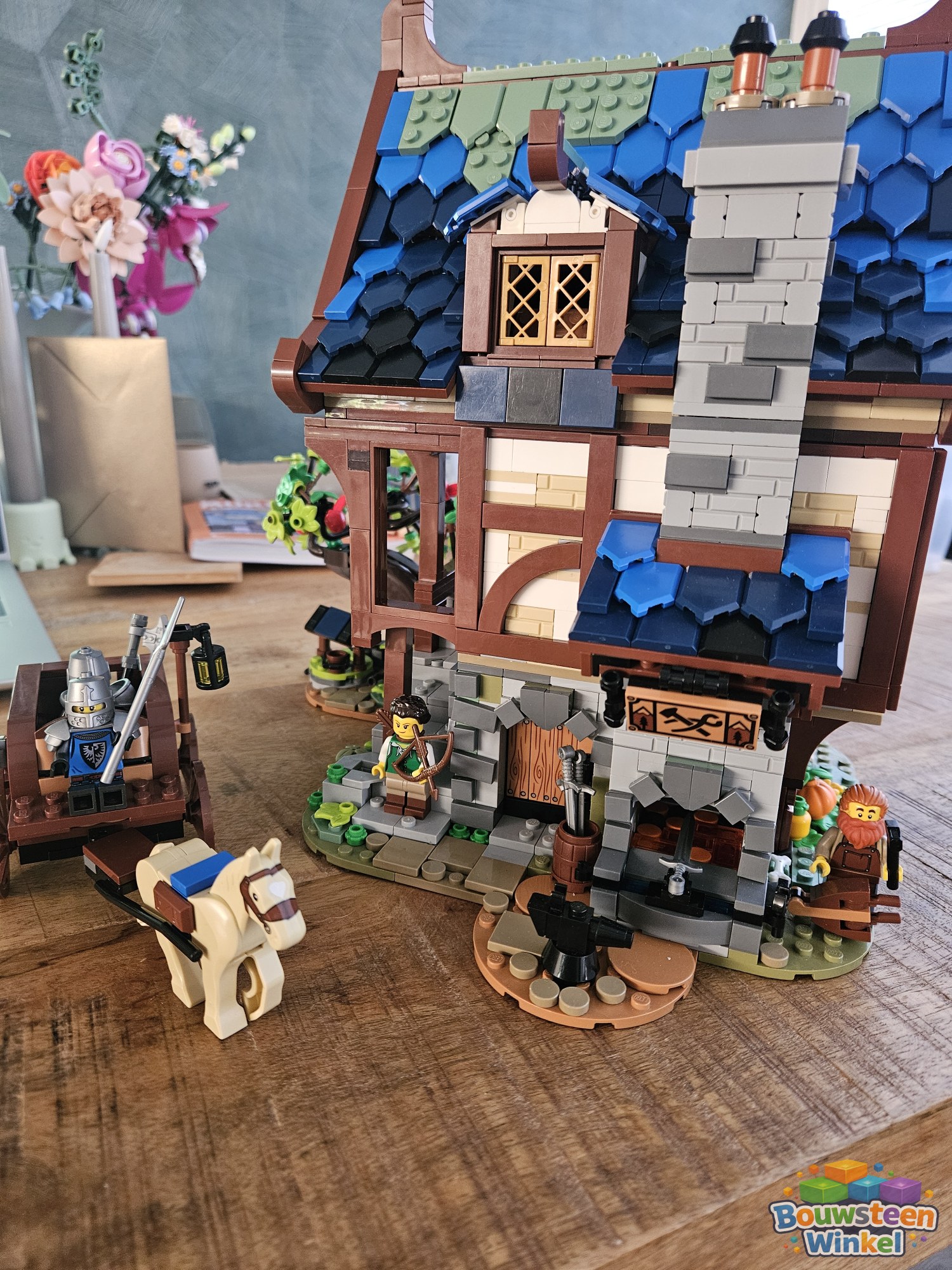 LEGO Ideas Middeleeuwse smid - 21325E, gebouwd en ingestuurd door een huurder van Bouwsteenwinkel