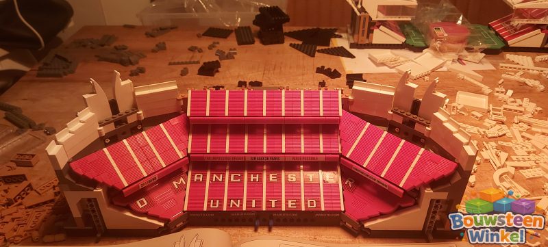 LEGO Creator Expert Old Trafford - Manchester United - 10272 gebouwd door klant — Creator Expert / Icons