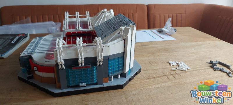 LEGO Creator Expert Old Trafford - Manchester United - 10272 gebouwd door klant — Creator Expert / Icons