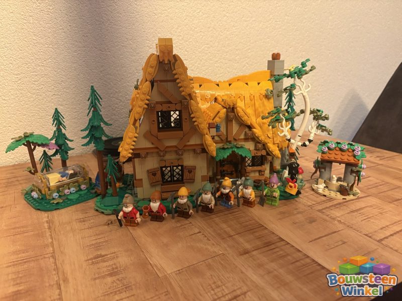 LEGO Disney Huisje van Sneeuwwitje en de zeven dwergen - 43242 gebouwd door klant — Disney