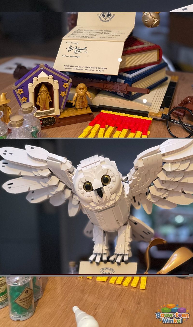 LEGO Harry Potter Zweinstein Iconen - verzamelobjecten - 76391 gebouwd door klant — Marvel / DC