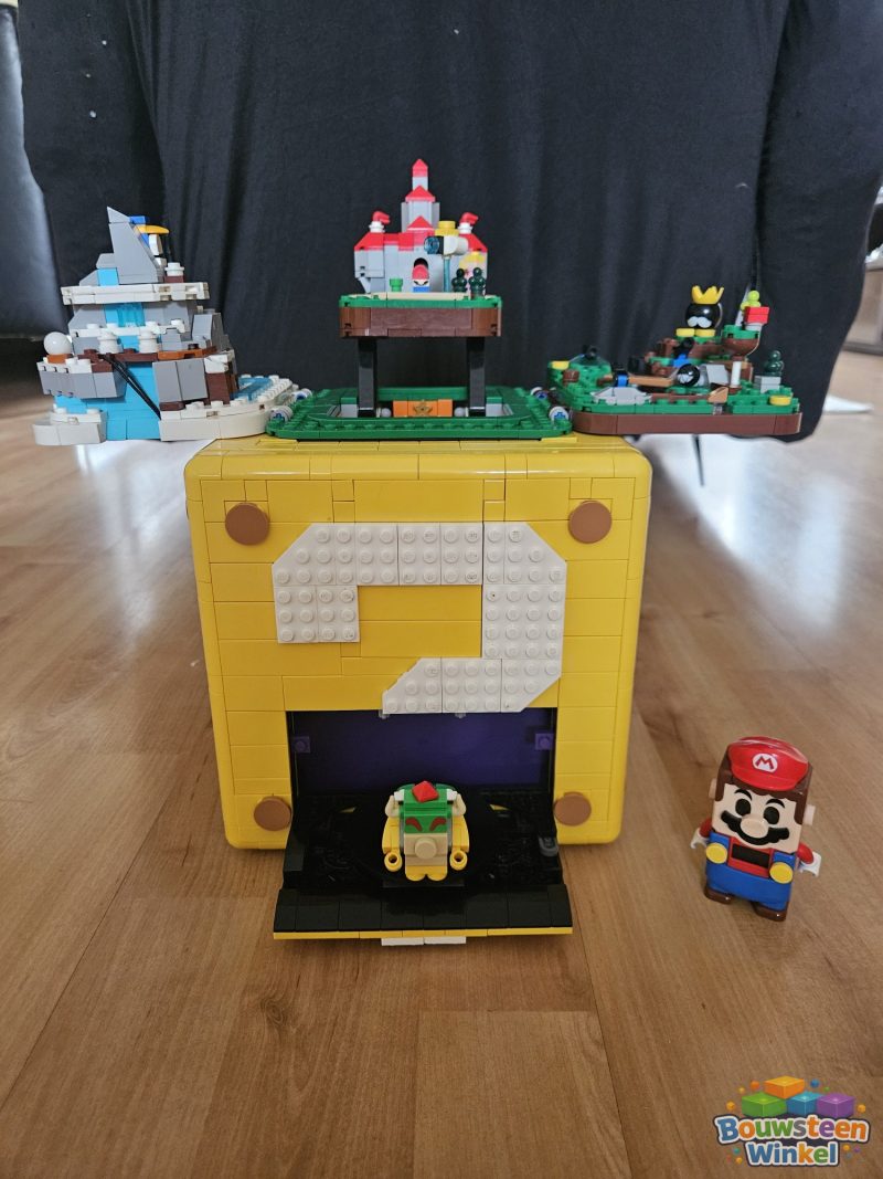 LEGO Super Mario 64 vraagtekenblok - 71395 gebouwd door klant — Ninjago / Mario