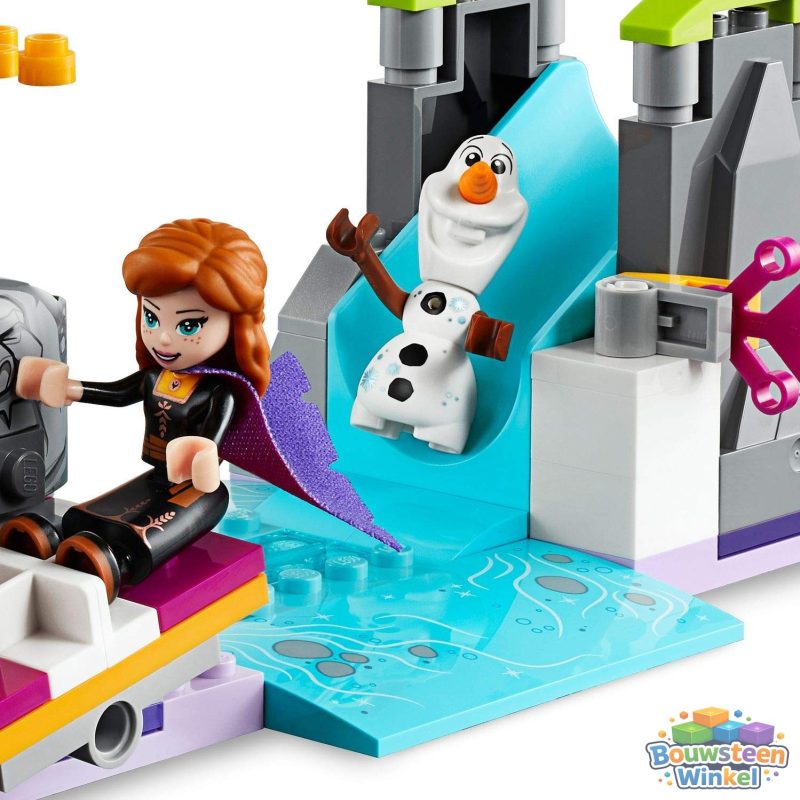 LEGO 4 Disney Frozen 2 Annas Kano-expeditie - 41165 gebouwd door klant — Friends