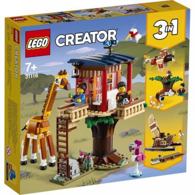 LEGO Creator 3-in-1 Creator Safari Wilde Dieren Boomhuis (31116), huren vanaf €2,25/week