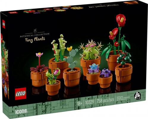 LEGO Bouwstenen 0000-1000 Icons Miniplantjes (10329), huren vanaf €3,00/week