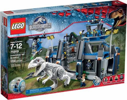 LEGO Bouwstenen 1000-2000 Jurassic World Uitbraak van Indominus rex (75919), huren vanaf €5,75/week