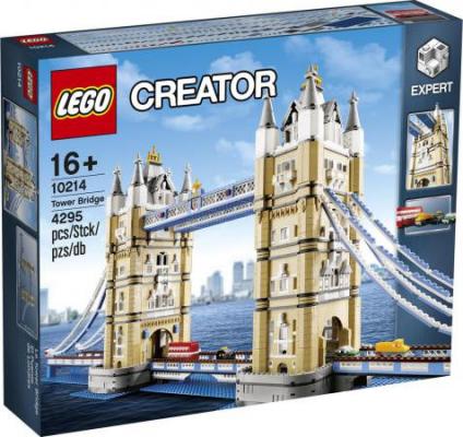 LEGO Bouwstenen 4000-5000 Creator Expert Tower Bridge - 10214D (10214D) — 4.287 stukjes, huren vanaf €13,75/week