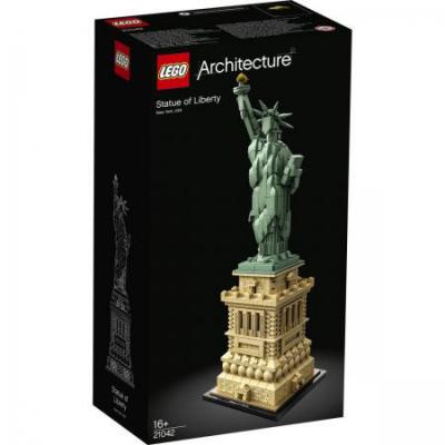LEGO Architecture Vrijheidsbeeld - 21042C (21042C) — 1.685 stukjes, huren vanaf €5,00/week