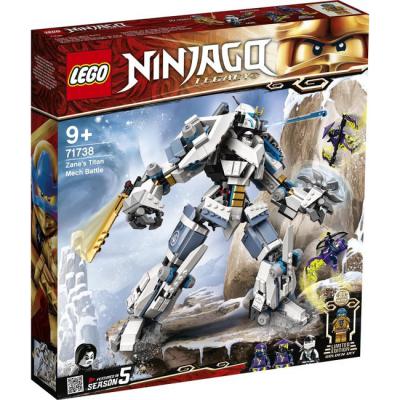 LEGO Ninjago Legacy Zanes Titanium Mecha Duel (71738), huren vanaf €3,75/week