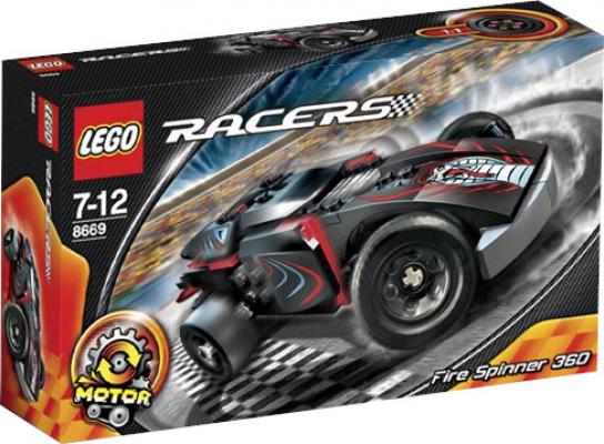 LEGO Racers Fire Spinner (8669), huren vanaf €1,00/week
