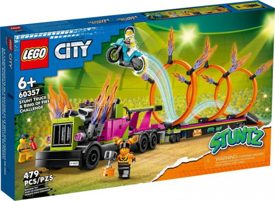 LEGO City Stunttruck & Ring of Fire-uitdaging - 60357-NEW (60357), huren vanaf €4,00/week