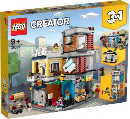 LEGO Creator 3-in-1 Creator Woonhuis, Dierenwinkel en Cafe - 31097C (31097), huren vanaf €4,00/week