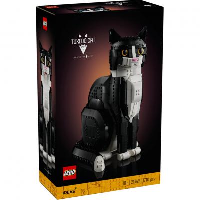 LEGO Bouwstenen 1000-2000 Ideas Zwart-witte kat (21349) — 1.710 stukjes, huren vanaf €6,50/week