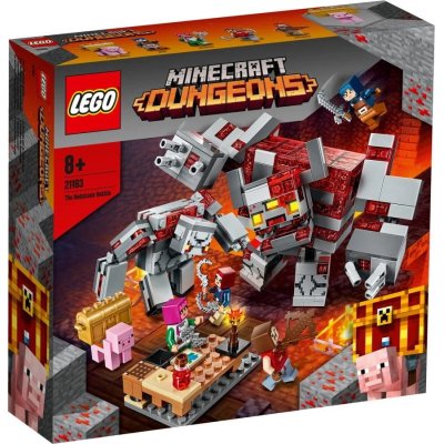 LEGO Minecraft Slag om Redstone (21163) — 511 stukjes, huren vanaf €2,75/week