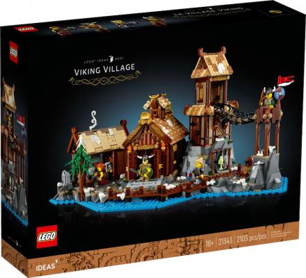 LEGO Nieuw Ideas Vikingdorp - 21343-NEW (21343), huren vanaf €9,50/week