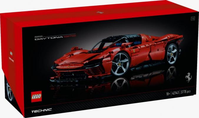 LEGO Bouwstenen 3000-4000 Technic Ferrari Daytona SP3 - 42143G (42143G), huren vanaf €13,75/week