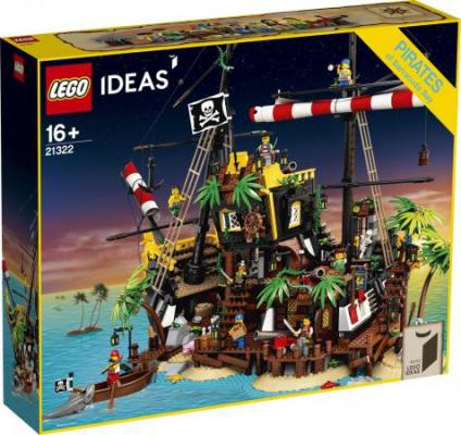 LEGO Bouwstenen 2000-3000 Ideas Piraten van Barracuda Baai - 21322G (21322G) — 2.500 stukjes, huren vanaf €11,75/week