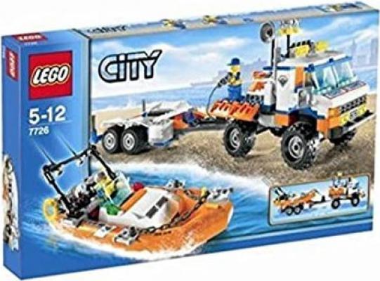 LEGO City Coast Guard Truck with Speed Boat (7726), huren vanaf €1,50/week