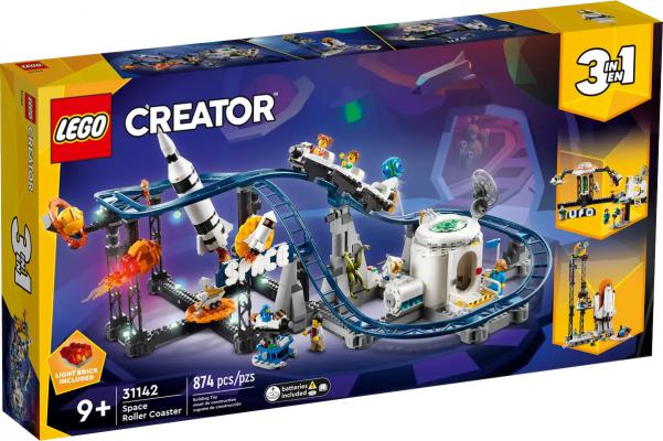 LEGO Creator 3in1 Ruimteachtbaan (31142), huren vanaf €6,50/week