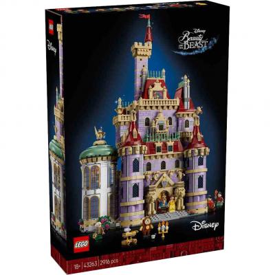 LEGO Bouwstenen 2000-3000 Disney Belle en het Beest kasteel - 43263 FULL CHECK (43263), huren vanaf €13,75/week