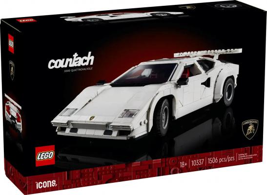 LEGO Nieuw Icons Lamborghini Countach 5000 Quattrovalvole - 10337-NEW (10337), huren vanaf €9,75/week
