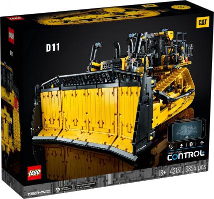LEGO Bouwstenen 3000-4000 Technic Cat D11 Buldozer met app-besturing - 42131B (42131B) — 3.800 stukjes, huren vanaf €13,75/week