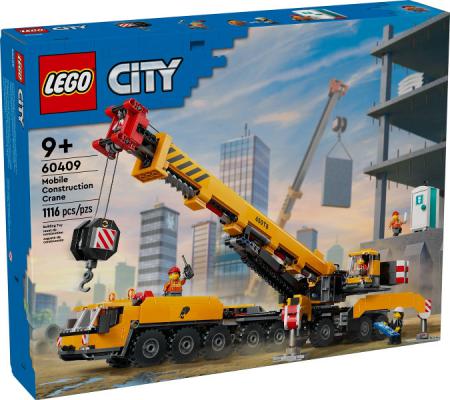 LEGO City Gele mobiele bouwkraan - 60409-NEW (60409), huren vanaf €6,75/week