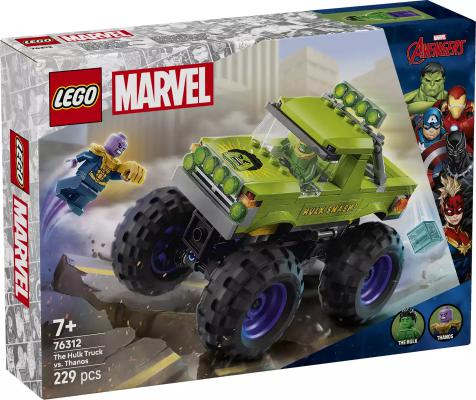 LEGO Bouwstenen 0000-1000 Super Heroes De Hulk truck vs Thanos (76312) — 229 stukjes, huren vanaf €2,50/week