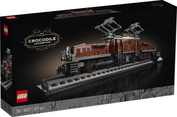 LEGO Bouwstenen 1000-2000 Creator Expert Krokodil Locomotief (10277), huren vanaf €7,00/week
