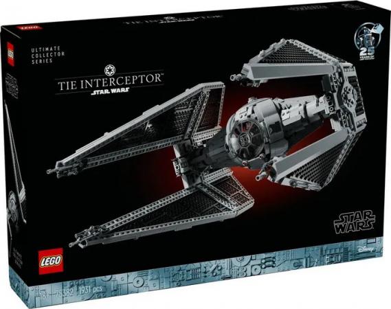 LEGO Star Wars TIE Interceptor (75382) — 1.900 stukjes, huren vanaf €12,75/week