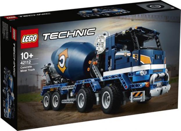 LEGO Bouwstenen 1000-2000 Technic Betonmixer (42112), huren vanaf €5,25/week