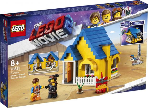 LEGO Bouwstenen 0000-1000 The Movie 2 Emmets Droomhuis Reddingsraket (70831), huren vanaf €3,75/week