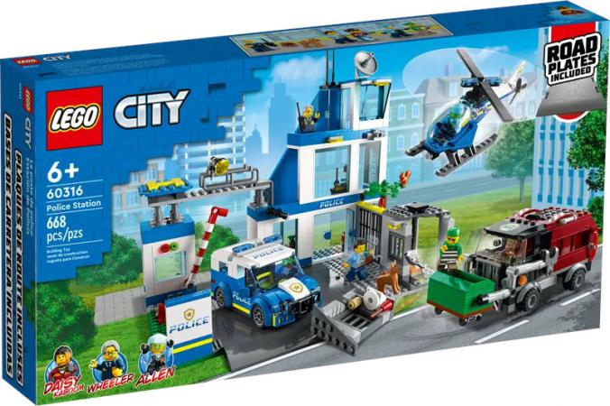 LEGO City Politiebureau (60316), huren vanaf €4,75/week