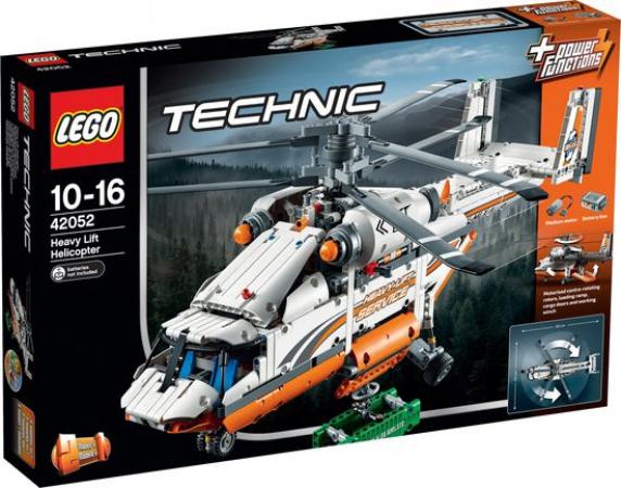 LEGO Bouwstenen 1000-2000 Technic Heavy Lift Helicopter (42052), huren vanaf €7,25/week