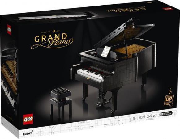 LEGO Bouwstenen 3000-4000 Ideas Vleugelpiano - 21323H (21323H) — 3.600 stukjes, huren vanaf €12,75/week