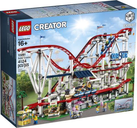 LEGO Bouwstenen 4000-5000 Creator Expert Achtbaan (10261) — 4.120 stukjes, huren vanaf €12,75/week