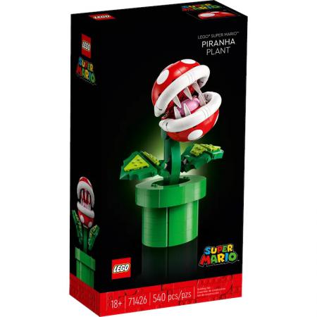LEGO Bouwstenen 0000-1000 Super Mario Piranha Plant (71426) — 540 stukjes, huren vanaf €4,00/week