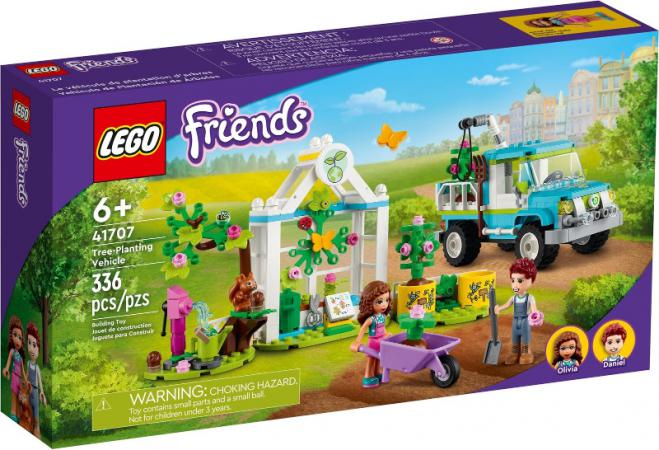LEGO Friends Bomenplantwagen - 41707-NEW (41707), huren vanaf €2,50/week
