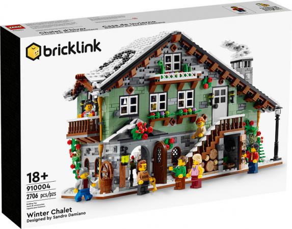 LEGO Bouwstenen 2000-3000 Bricklink Design Winter Chalet (910004), huren vanaf €13,75/week