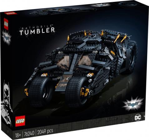 LEGO Bouwstenen 2000-3000 DC Batman Batmobile Tumbler - 76240D (76240D) — 2.049 stukjes, huren vanaf €10,75/week