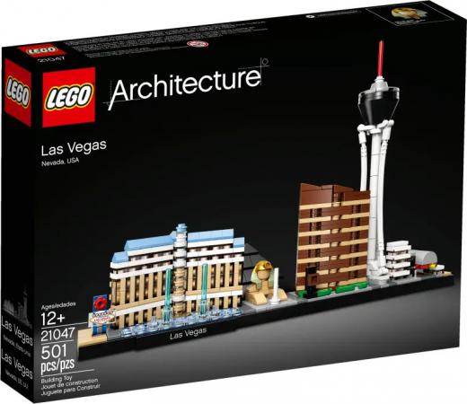 LEGO Architecture Las Vegas (21047) — 500 stukjes, huren vanaf €2,75/week