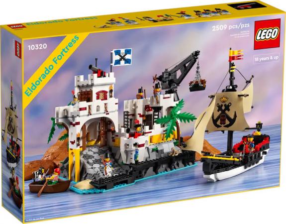 LEGO Bouwstenen 2000-3000 Icons Eldorado Fort (10320), huren vanaf €12,75/week