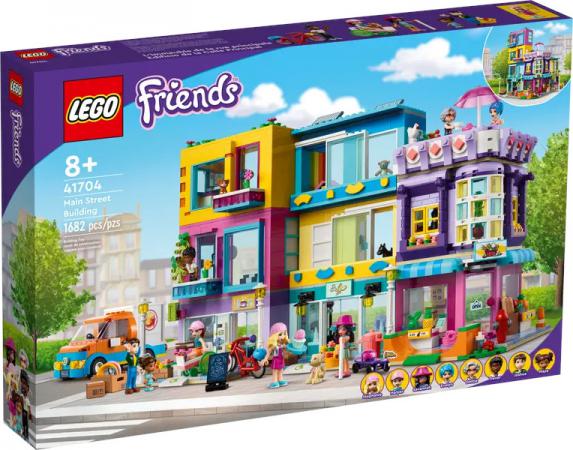 LEGO Friends Friend Hoofdstraatgebouw (41704), huren vanaf €9,50/week