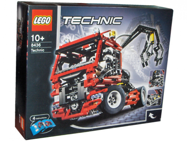 LEGO Bouwstenen 1000-2000 Technic Truck (8436) — 2.004 stukjes, huren vanaf €6,50/week