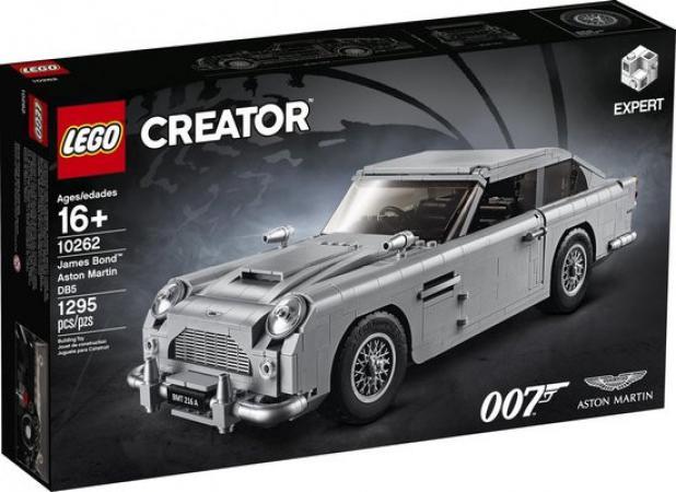 LEGO Bouwstenen 1000-2000 Creator Expert James Bond Aston Martin DB5 (10262) — 1.200 stukjes, huren vanaf €9,75/week